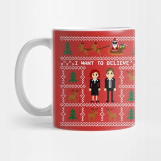 I WANT TO BELIEVE IN UGLY CHRISTMAS Mug